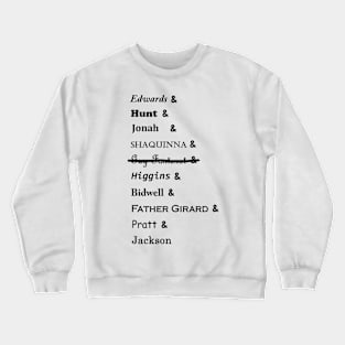 Almost Heroes - Names [black] Crewneck Sweatshirt